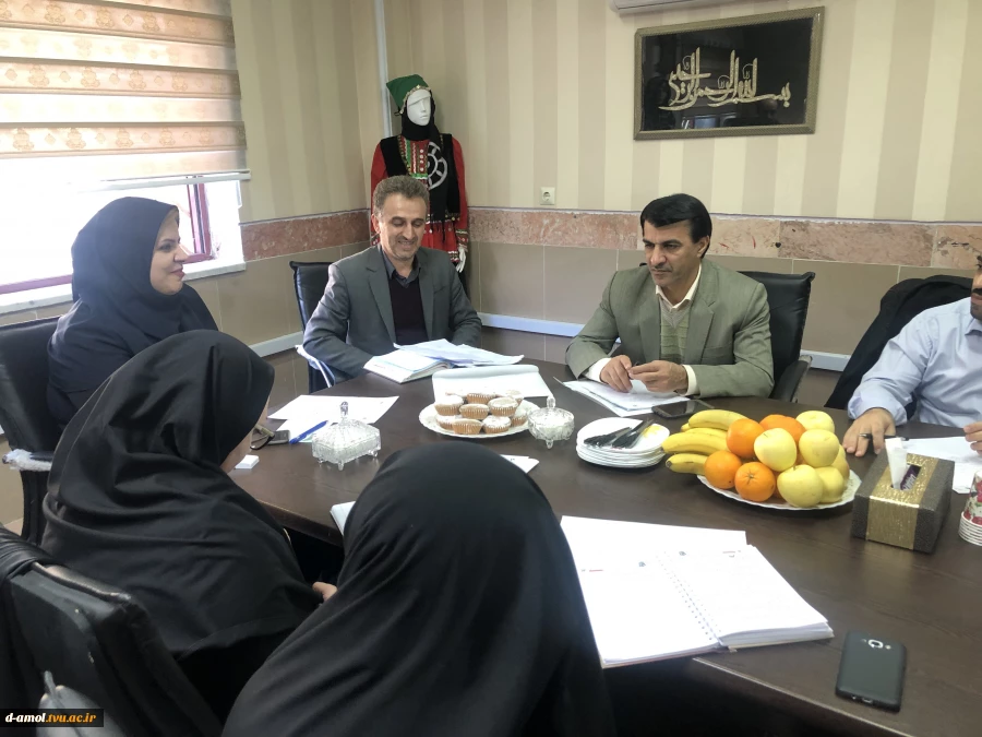 پنجمین نشست شورای معاونین فرهنگی و دانشجویی  دانشگاه فنی و حرفه ای استان مازندران در آموزشکده فنی دختران آمل 3